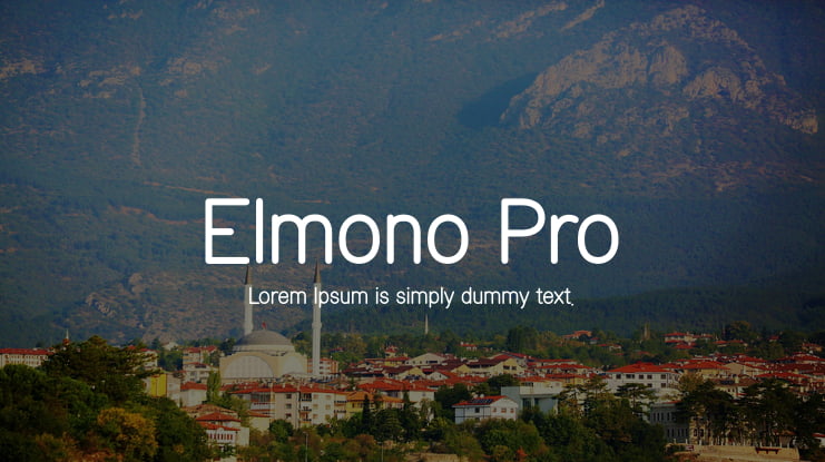 Elmono Pro Font