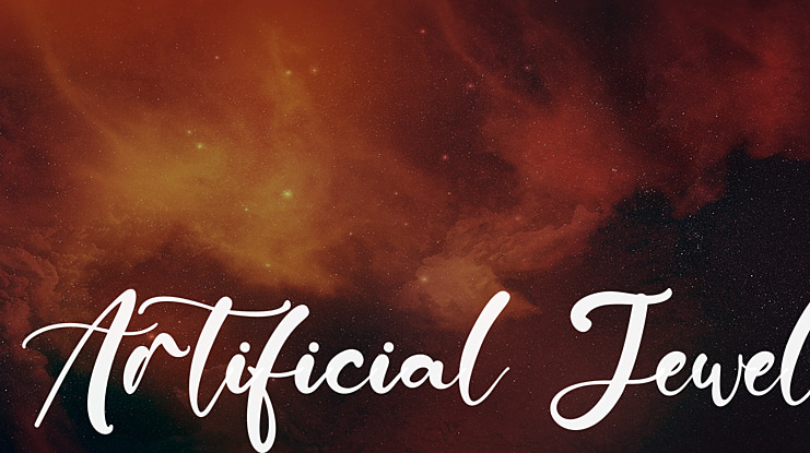 Artificial Jewel Font