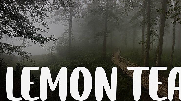 Lemon Tea Font
