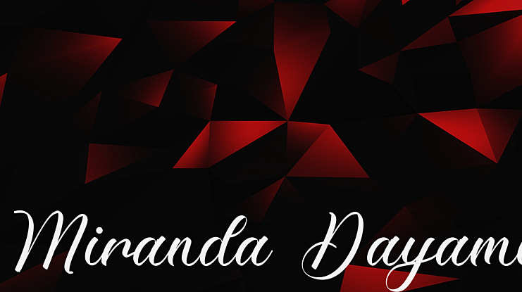 Miranda Dayami Font