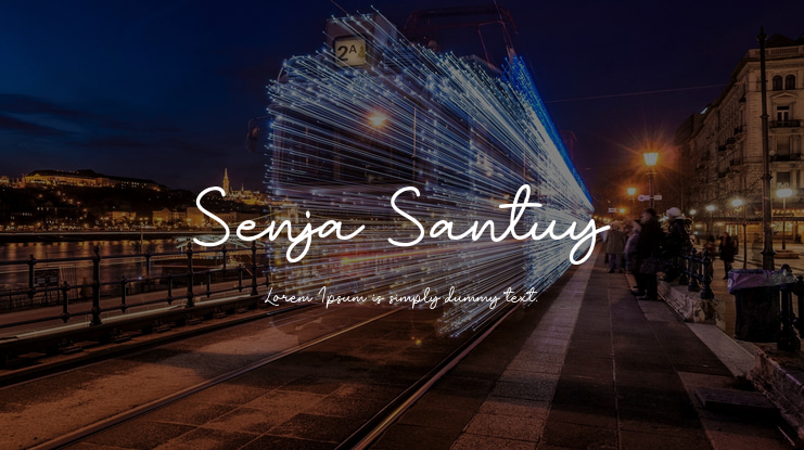 Senja Santuy Font