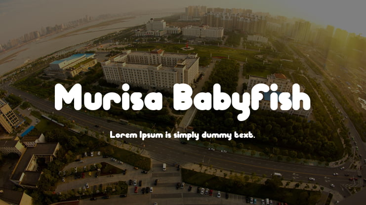 Murisa BabyFish Font
