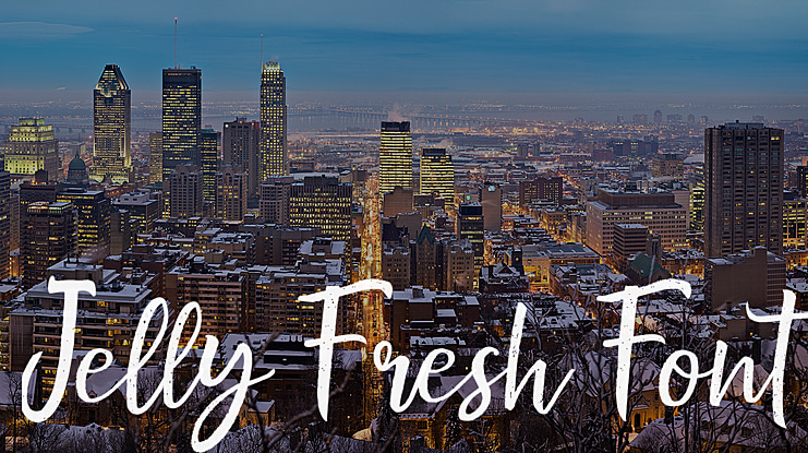 Jelly Fresh Font