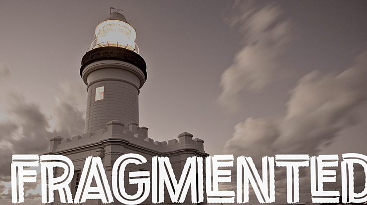Fragmented Font