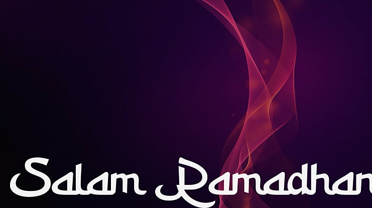 Salam Ramadhan Font