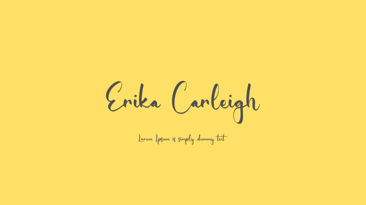 Erika Carleigh Font