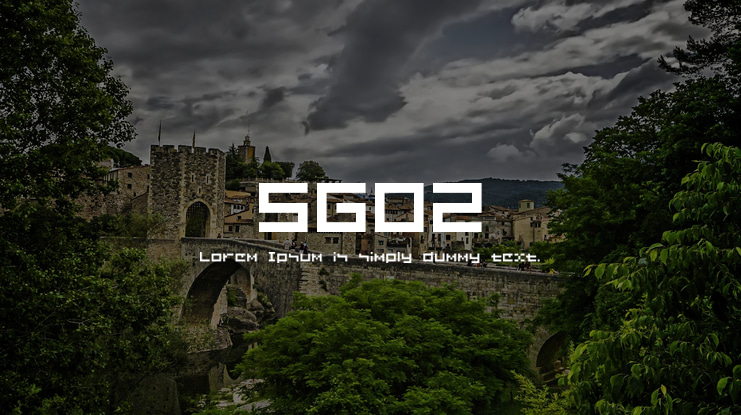 SG02 Font