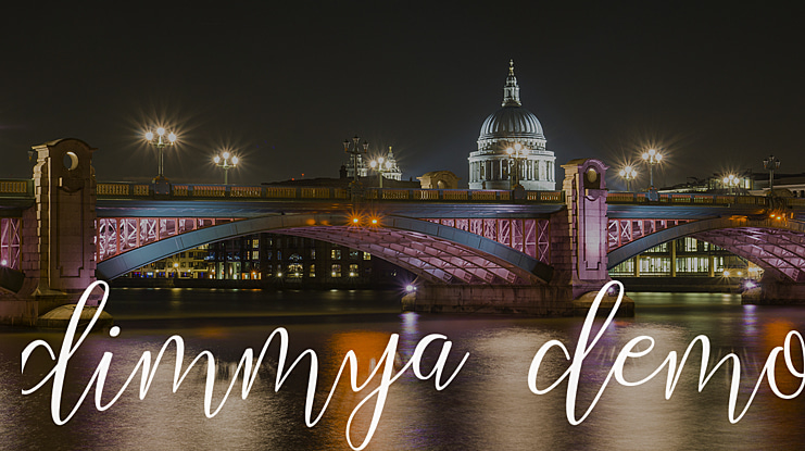 dimmya demo Font