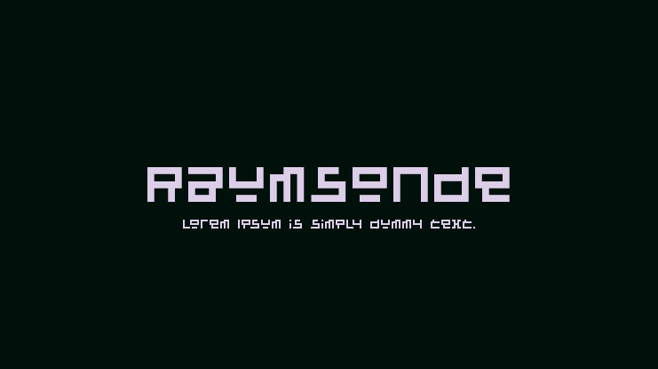 Raumsonde Font