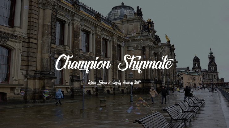 Champion Shipmate Font