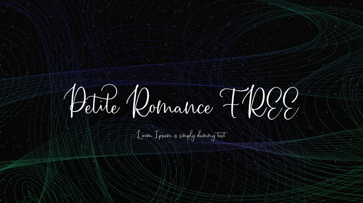 Petite Romance FREE Font