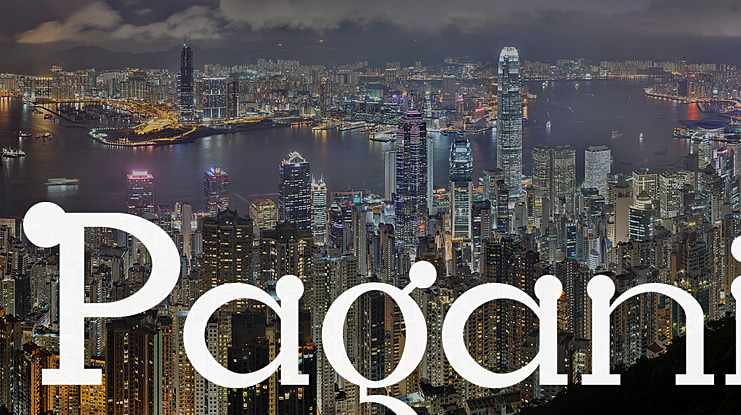 Pagani Font