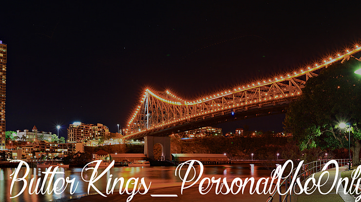 Butter Kings_PersonalUseOnly Font