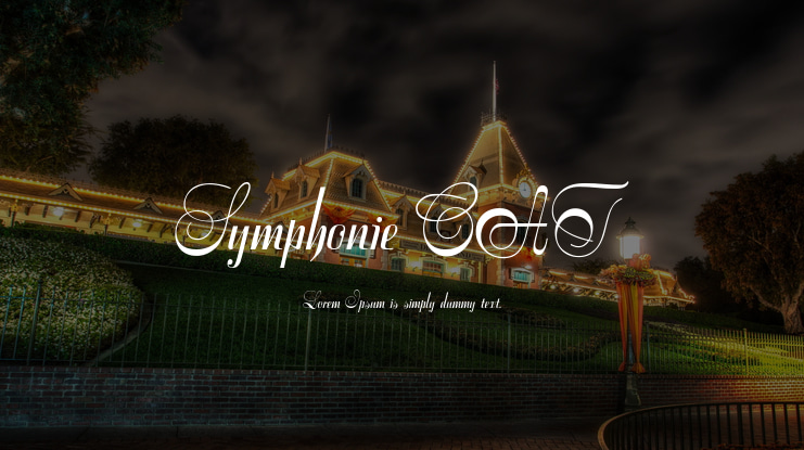 Symphonie CAT Font