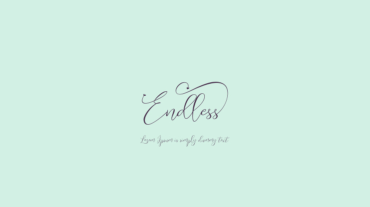 Endless Font