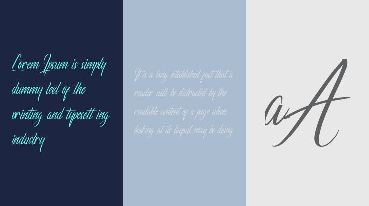 Lackluster Demo Font