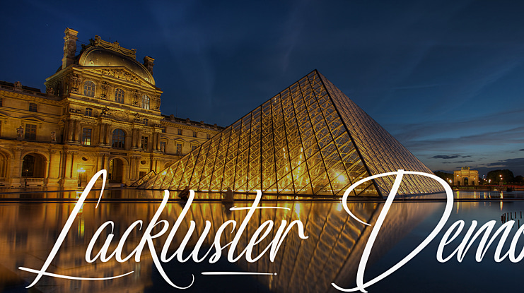 Lackluster Demo Font