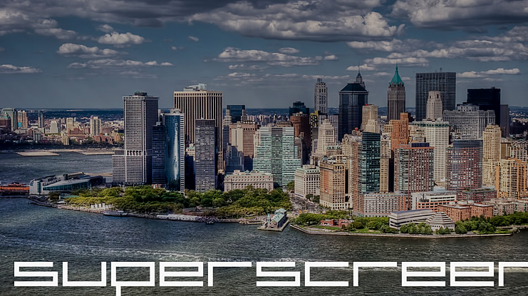 Superscreen Font