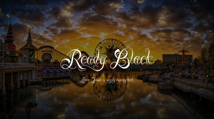 Ready Black Font