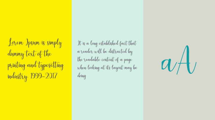 Lilly Mae Font