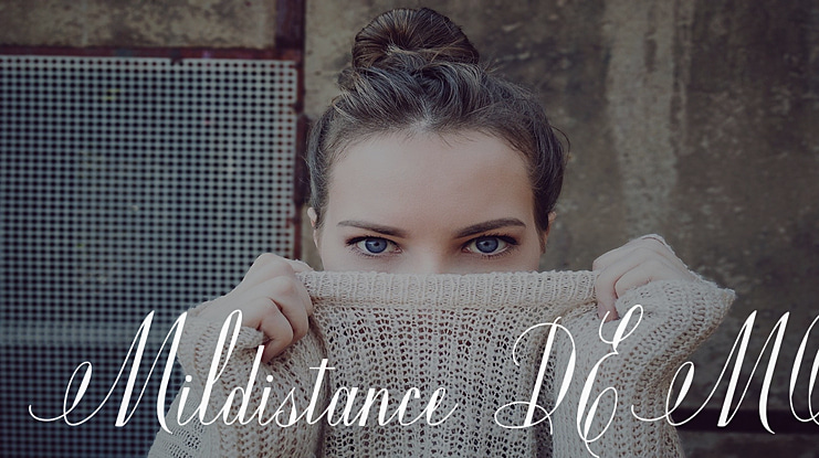Mildistance DEMO Font