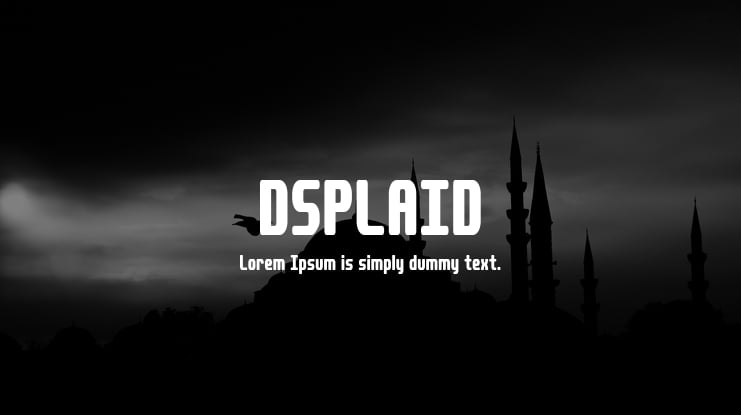 DSPLAID Font
