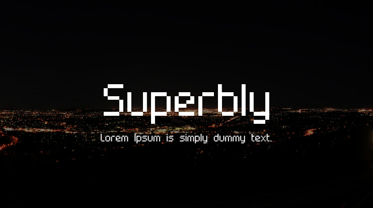 Superbly Font Family