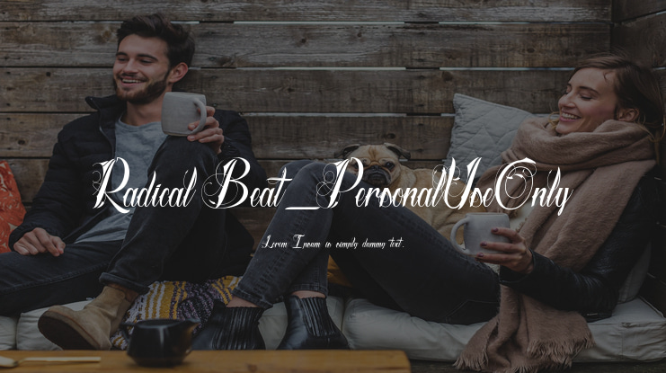 Radical Beat_PersonalUseOnly Font