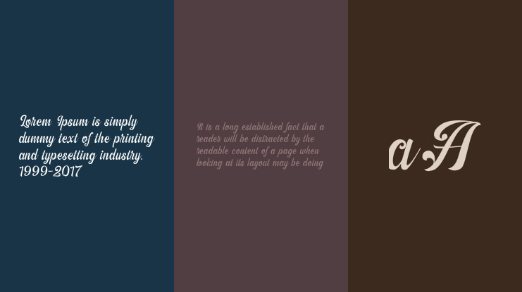 The Amberton DEMO Font