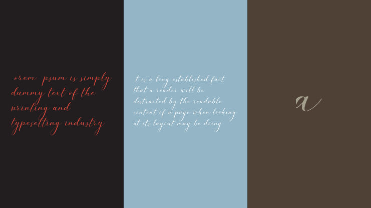 Simple Monologue DEMO Font