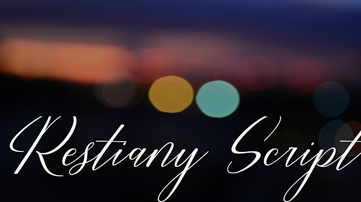 Restiany Script Font