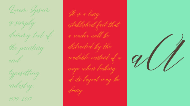 Restiany Script Font