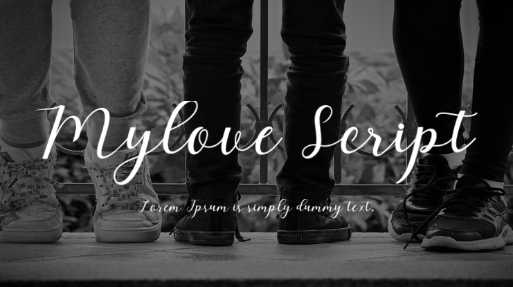 Mylove Script Font