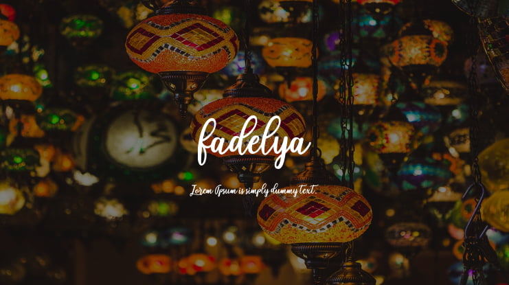 fadelya Font