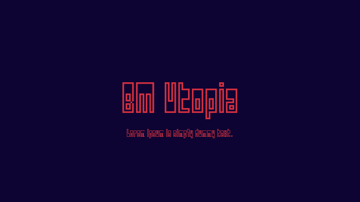 BM Utopia Font