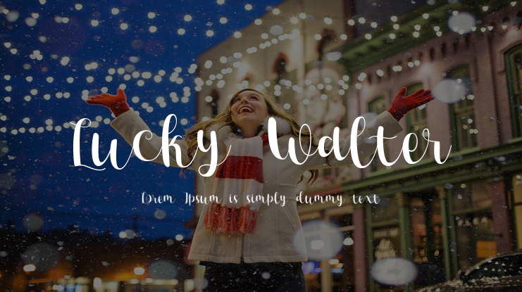 Lucky Walter Font