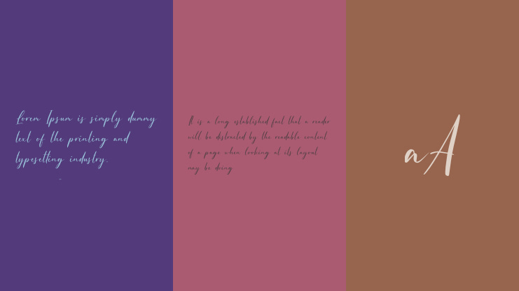 Kallisha - Demo Font