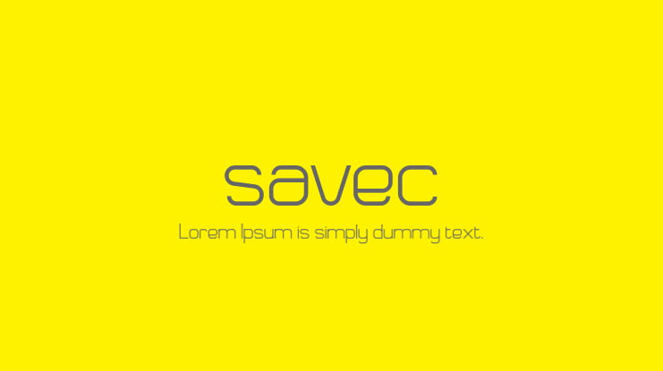 savec Font