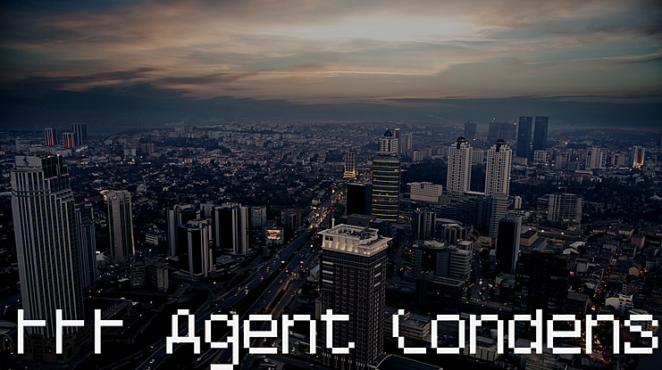 FFF Agent condensed Font