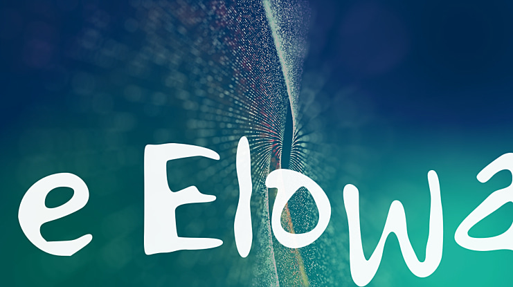 e Elowa Font