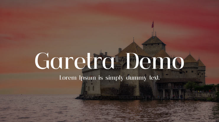 Garetra Demo Font