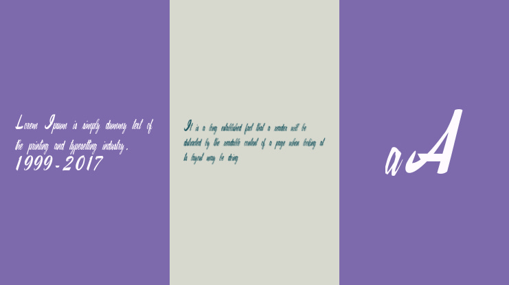 Ray Morgan Style Font