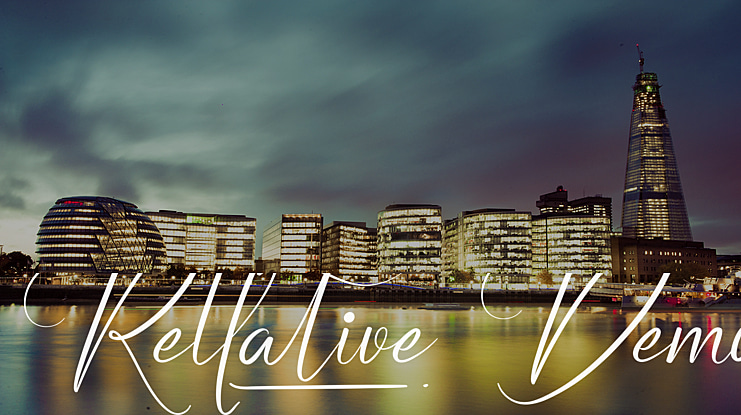 Rellative Demo Font