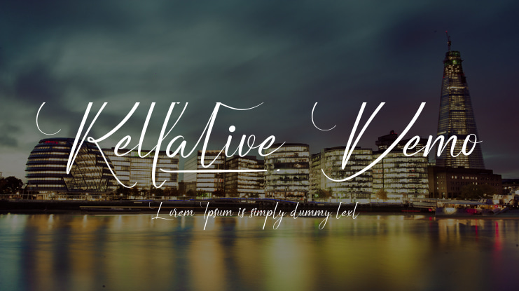Rellative Demo Font