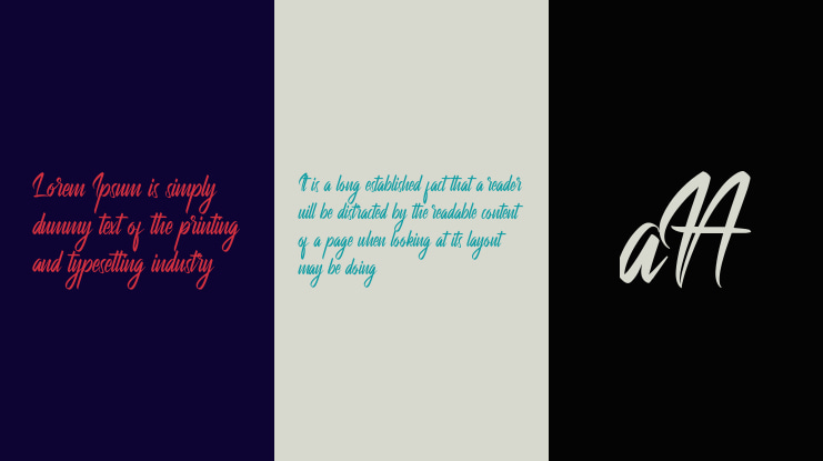 Mailboxing Demo Font