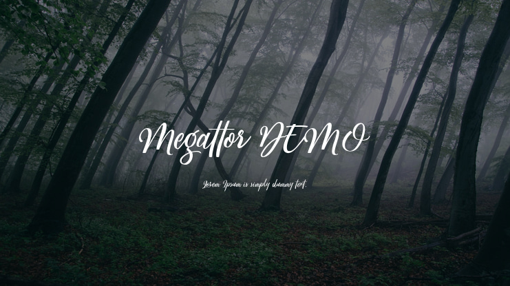Megattor DEMO Font