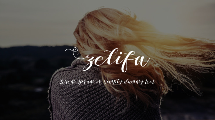 Zelifa Font