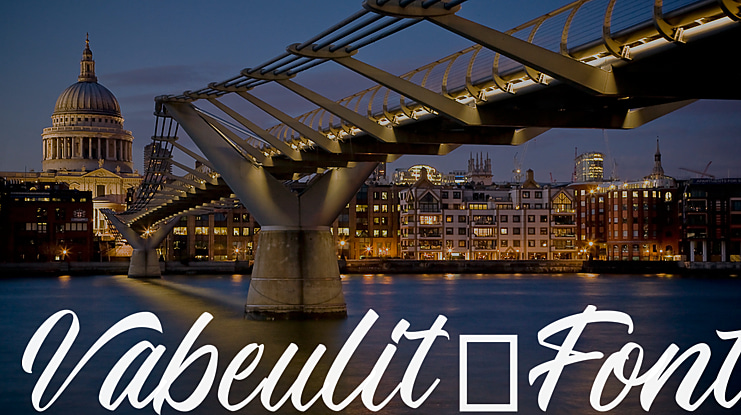 Vabeulit Font