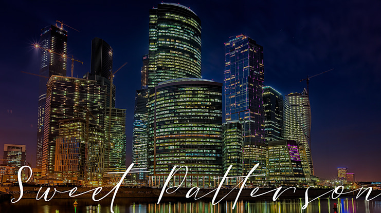 Sweet Patterson DEMO Font