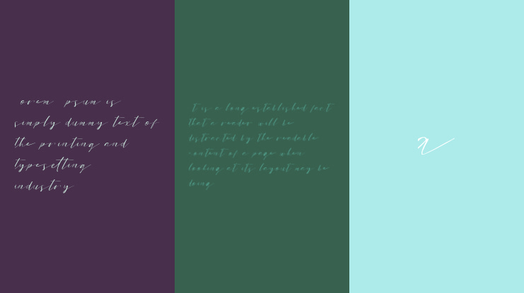 Sweet Patterson DEMO Font